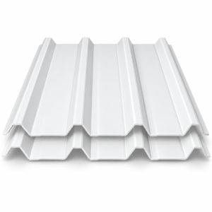 Teja upvc cresta alta 2mm